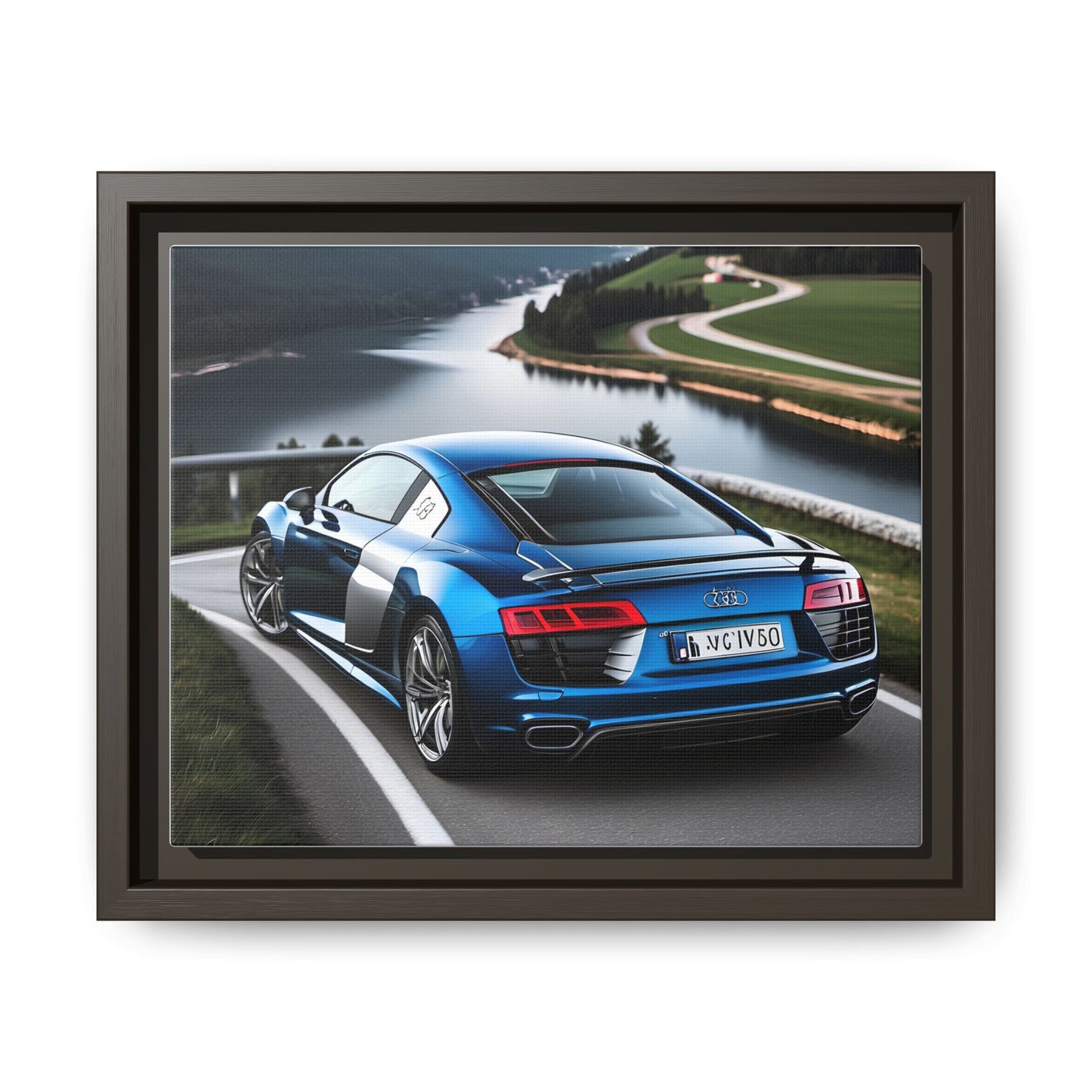 Magnifique toile audi r8-v10