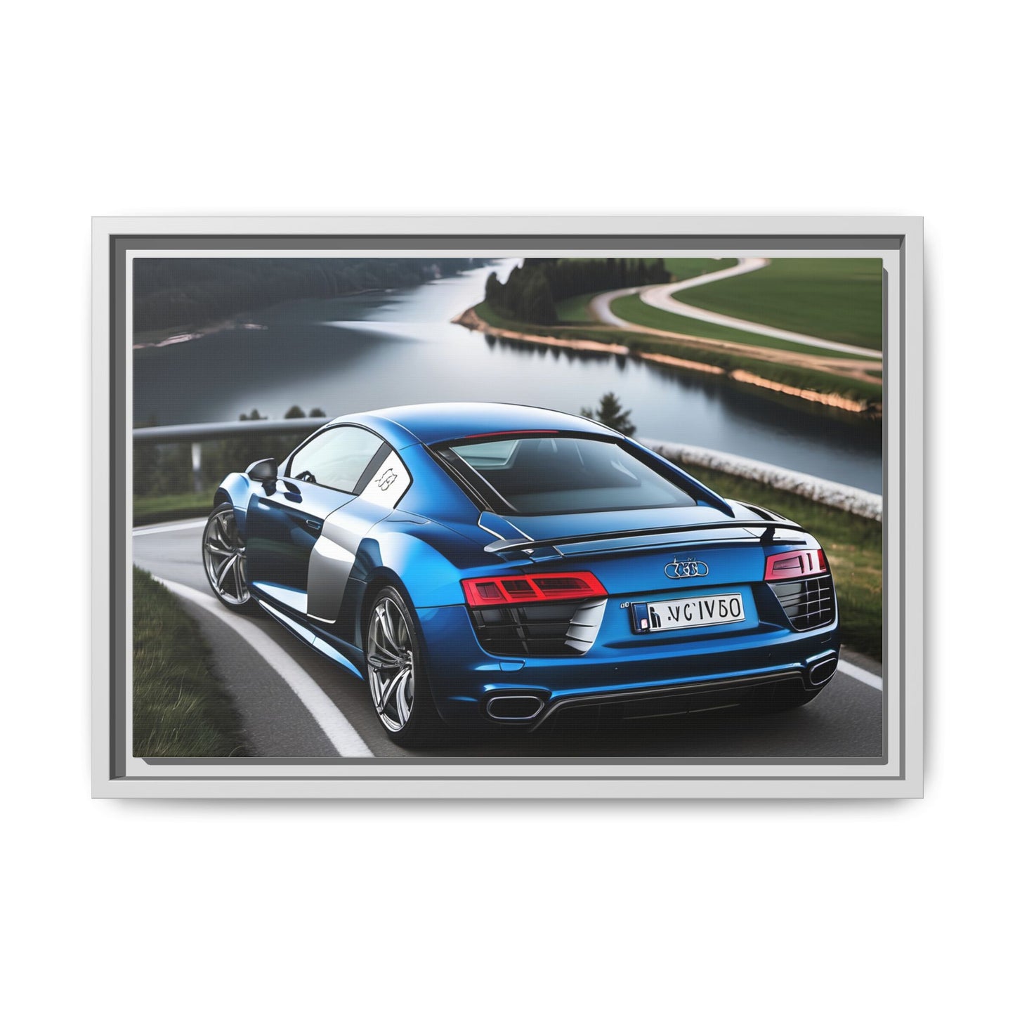 Magnifique toile audi r8-v10