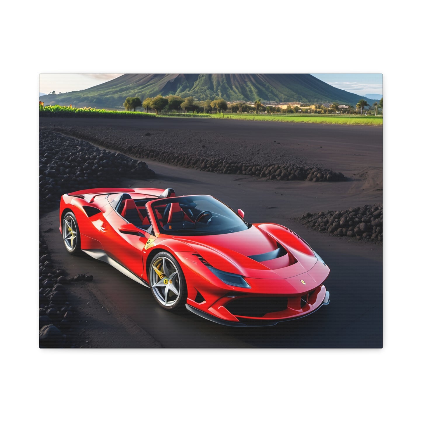 Décoration - Toile design de la Ferrari SF90 Spider