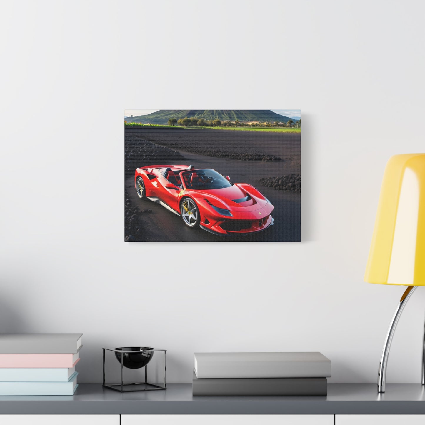 Décoration - Toile design de la Ferrari SF90 Spider