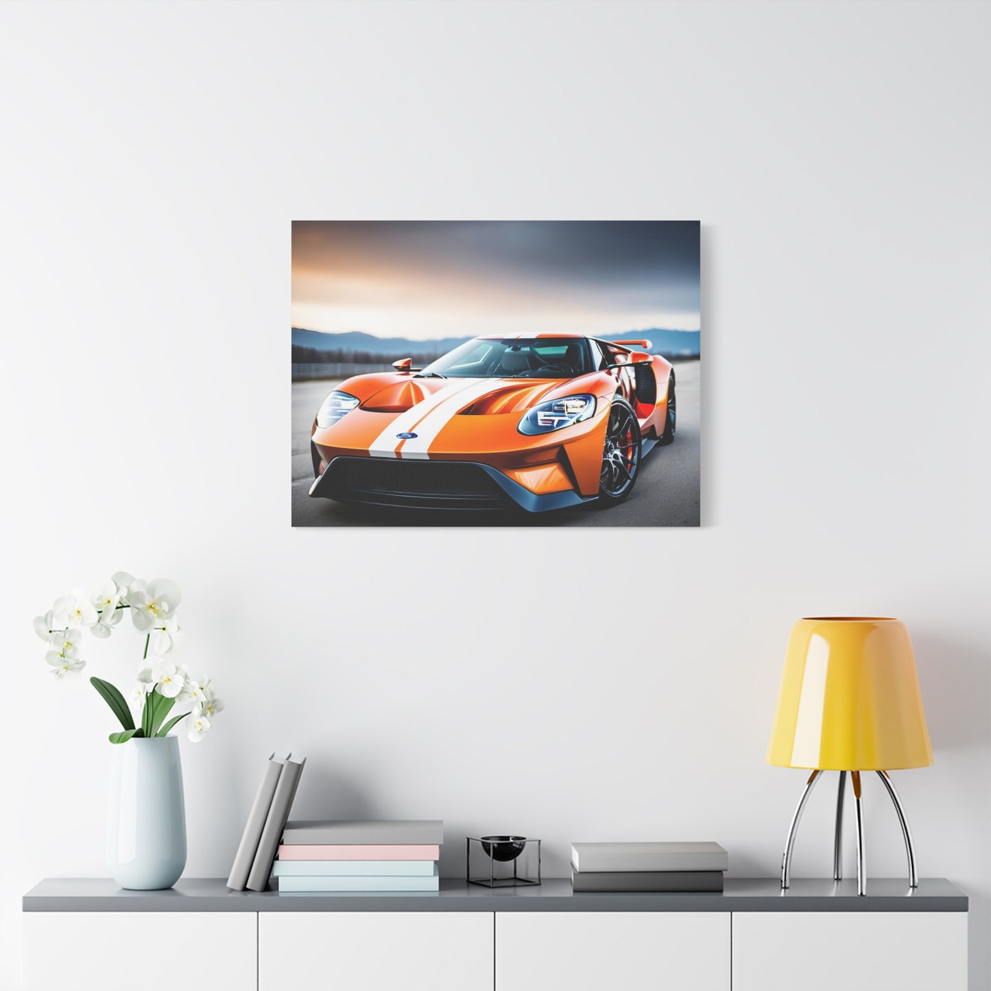 Décoration toile– Magnifique design de la Ford GT