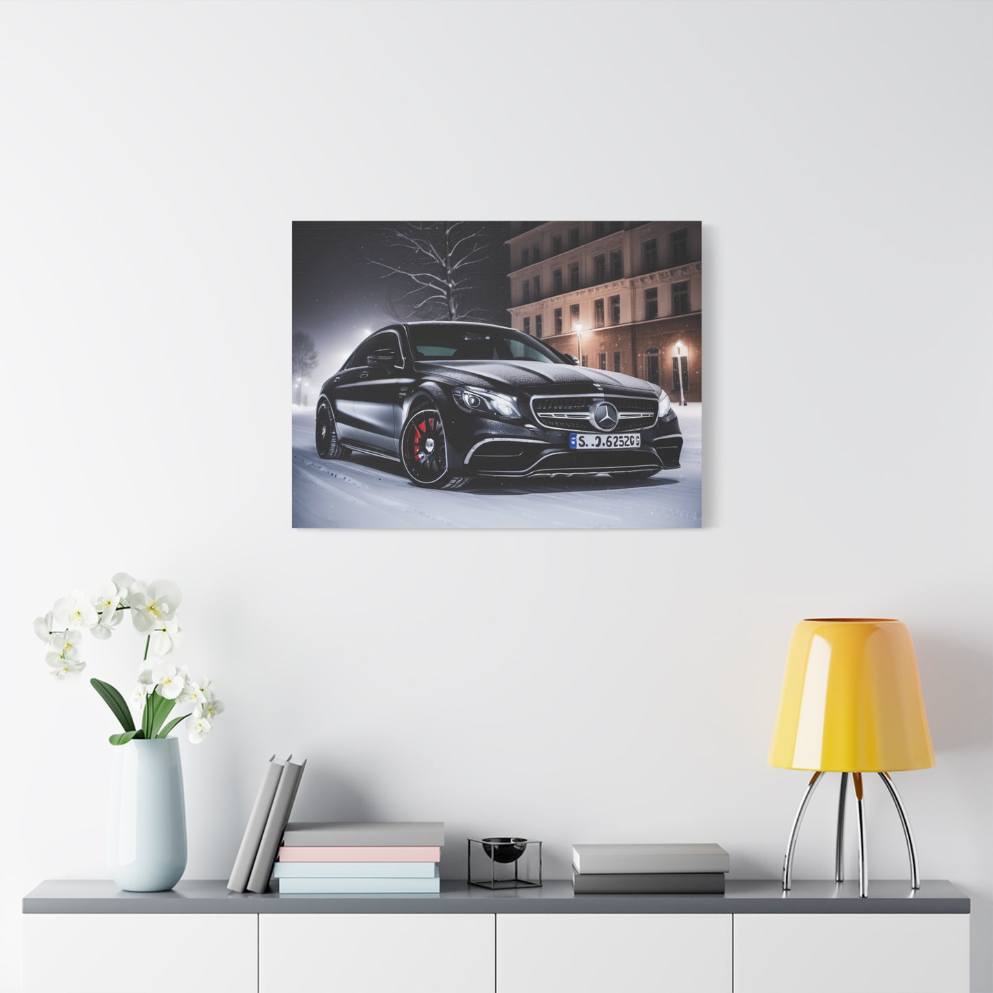 Décoration toile élégante – Design Mercedes AMG