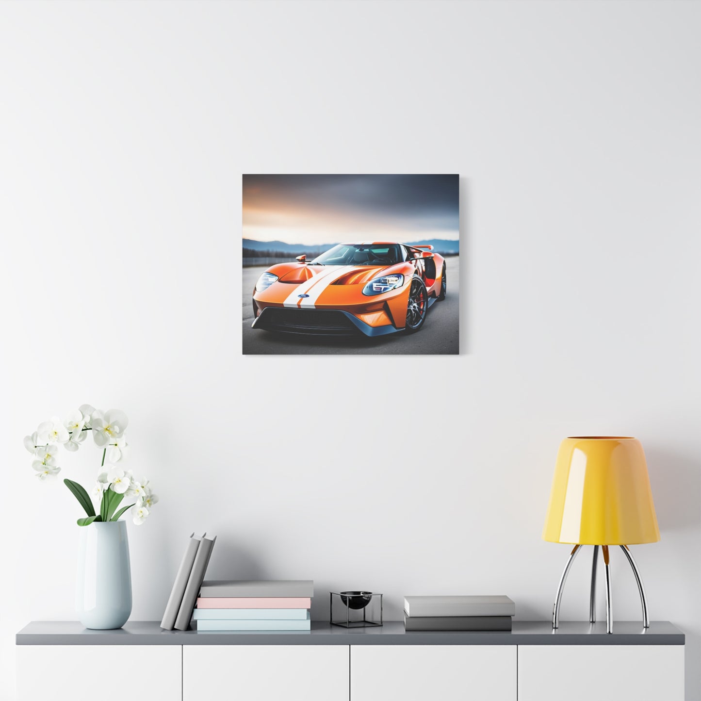 Décoration toile– Magnifique design de la Ford GT