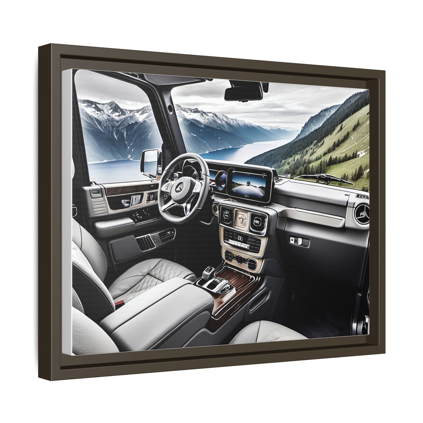 Magnifique toile, intérieur Mercedes Benz classe G