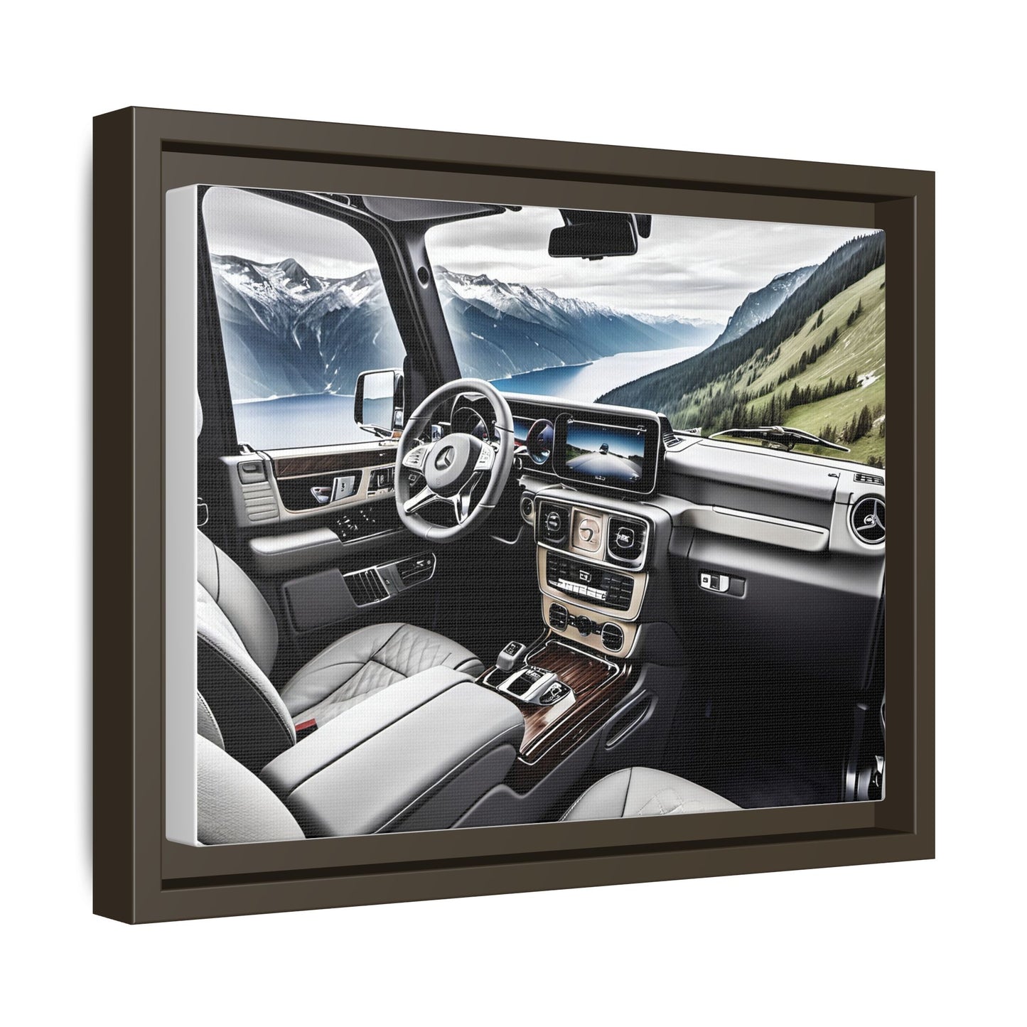 Magnifique toile, intérieur Mercedes Benz classe G