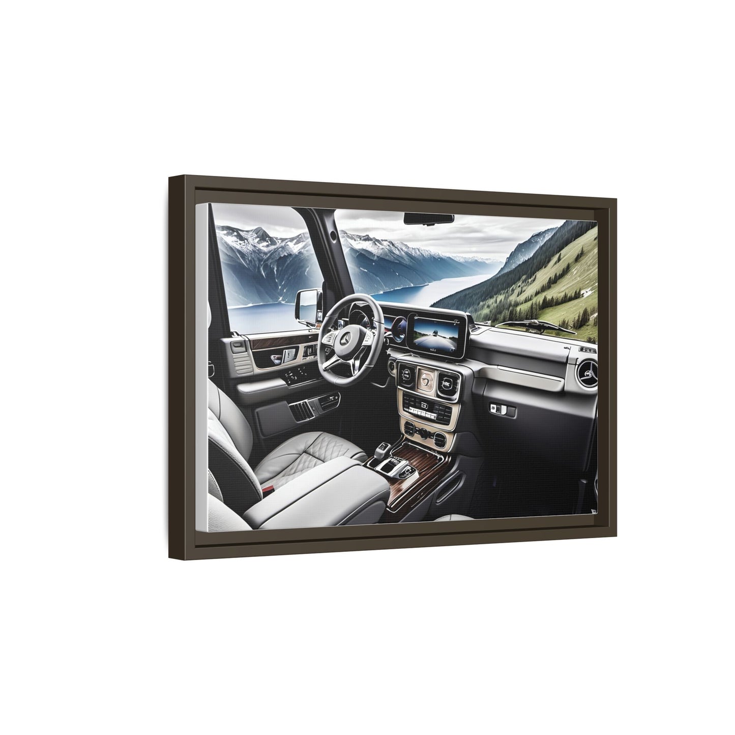 Magnifique toile, intérieur Mercedes Benz classe G