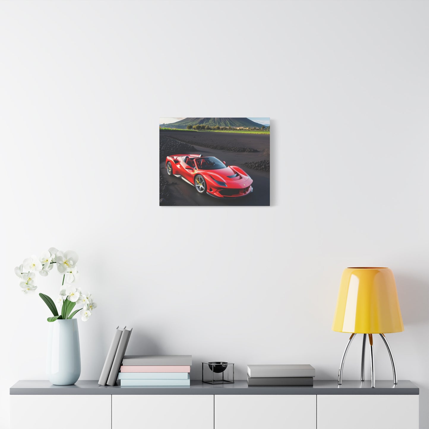 Décoration - Toile design de la Ferrari SF90 Spider