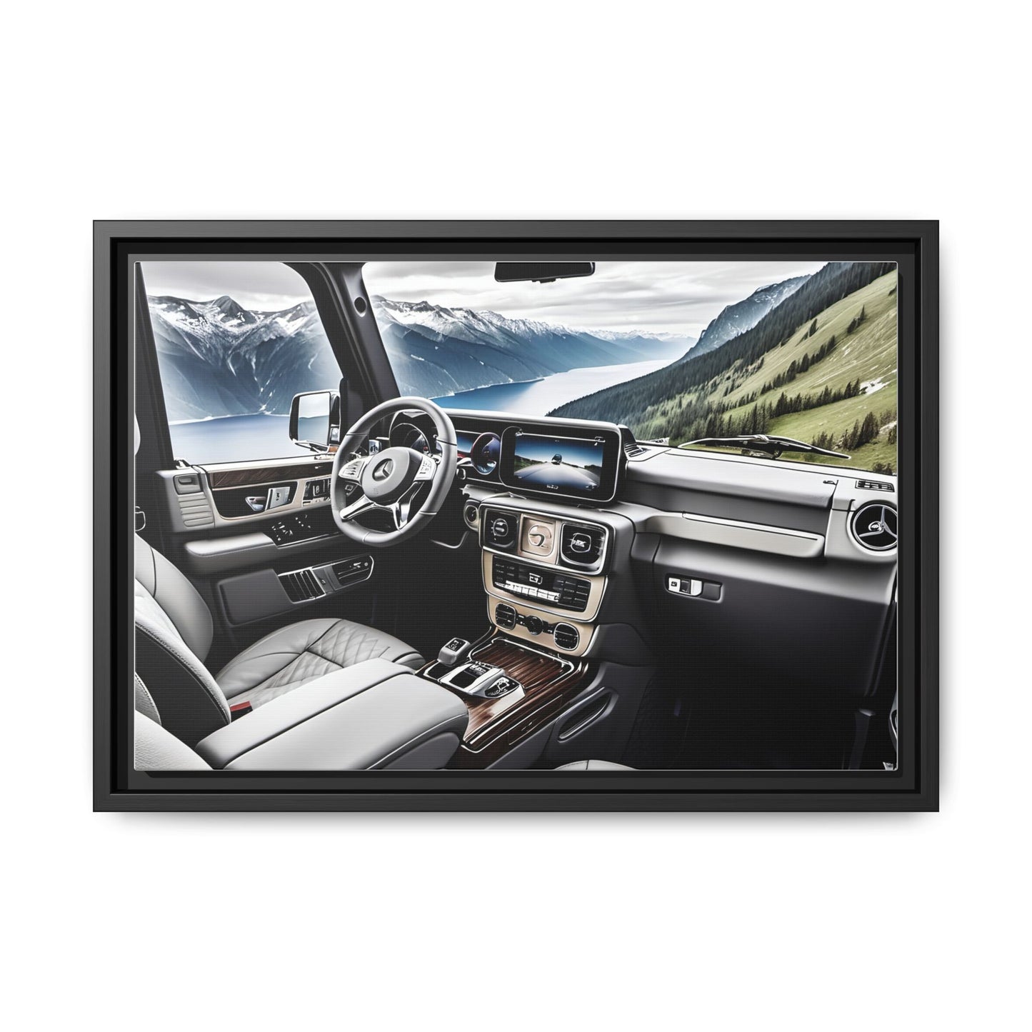 Magnifique toile, intérieur Mercedes Benz classe G