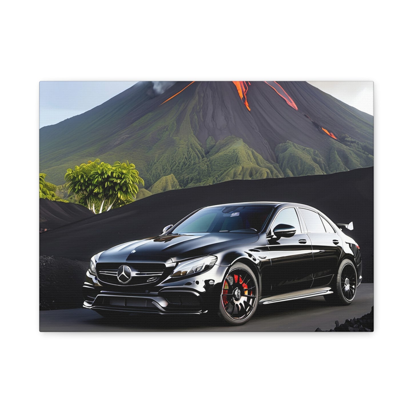 Décoration - Toile magnifique design de la Mercedes-AMG C63