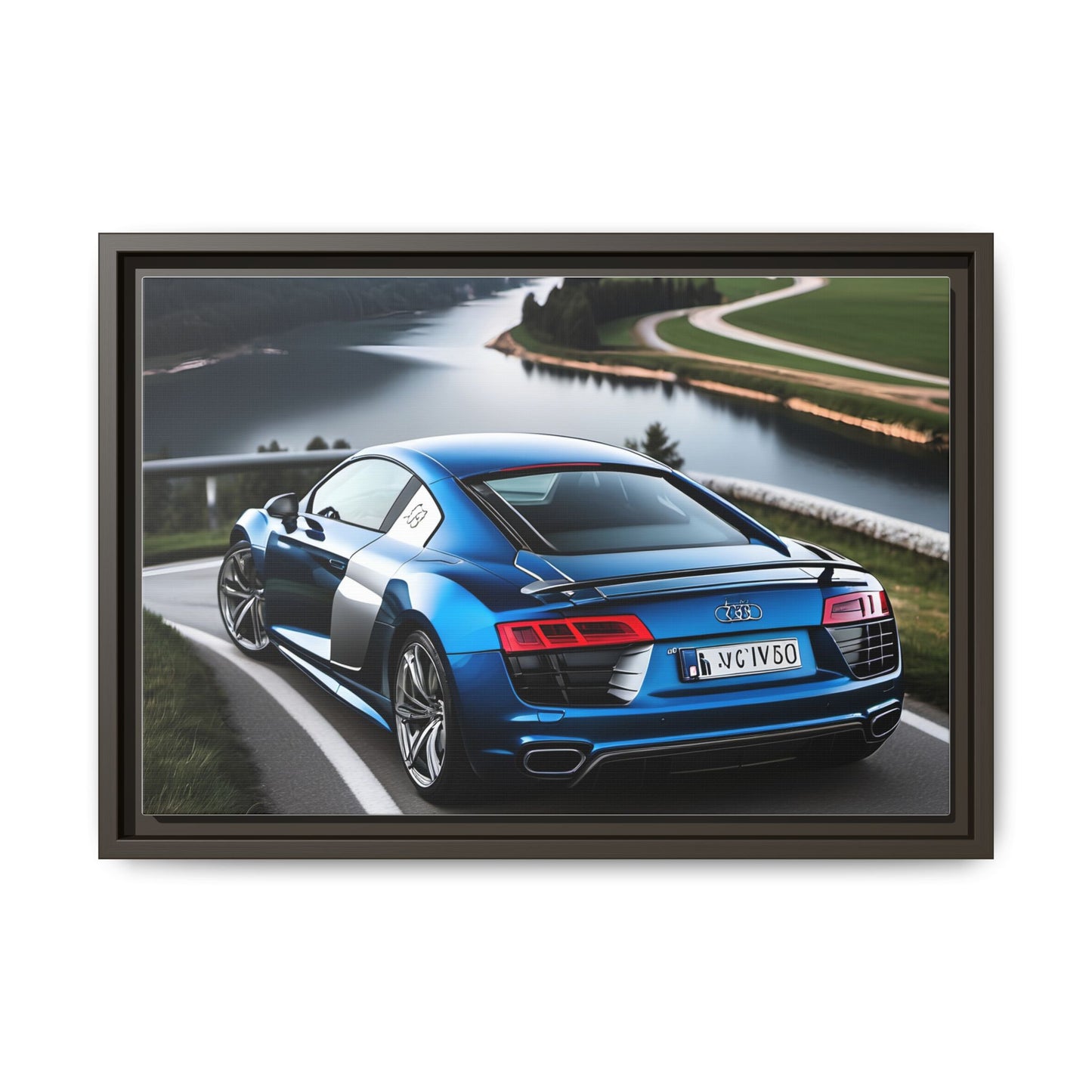 Magnifique toile audi r8-v10