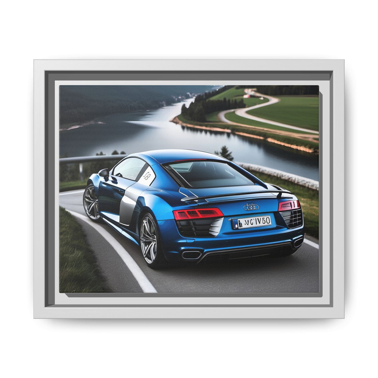 Magnifique toile audi r8-v10