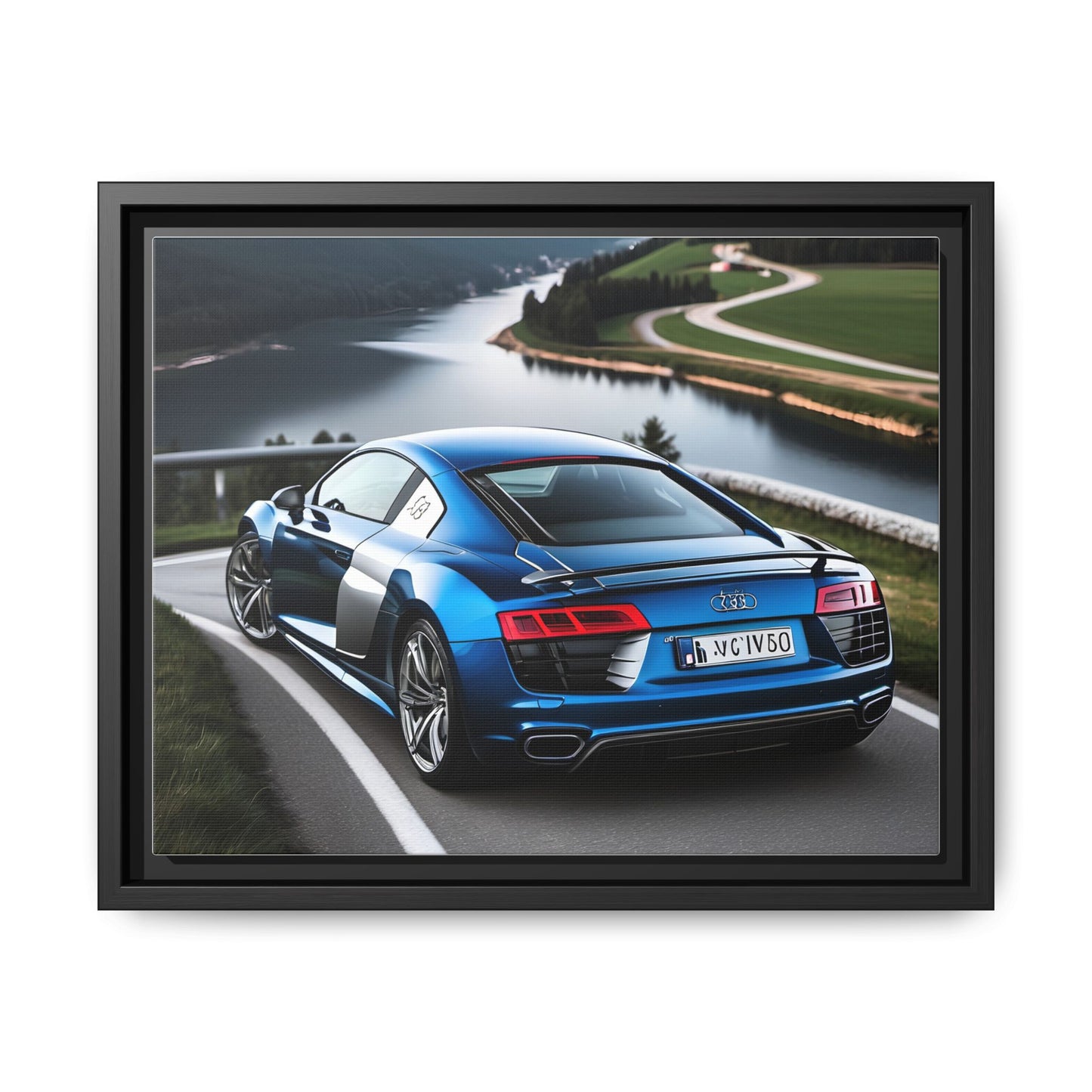 Magnifique toile audi r8-v10