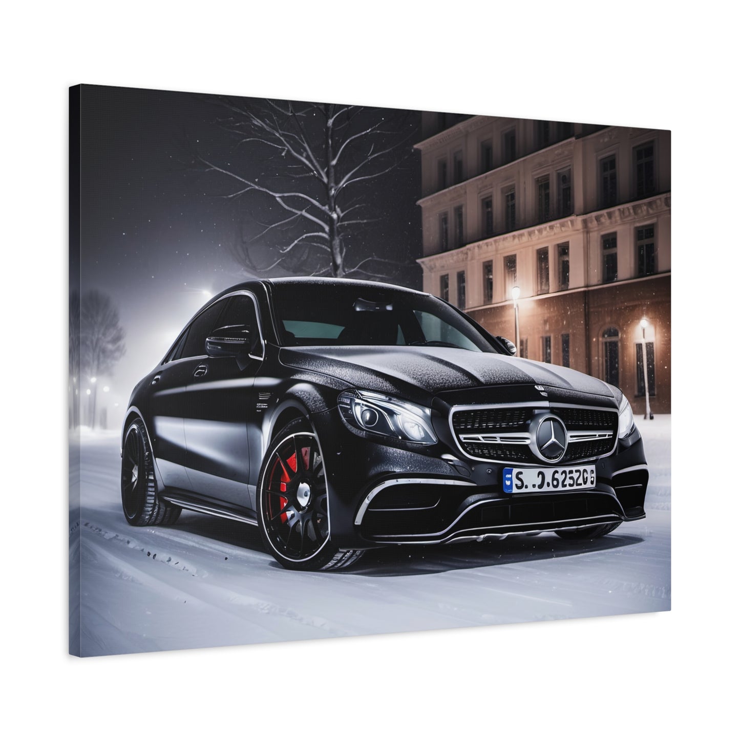 Décoration toile élégante – Design Mercedes AMG