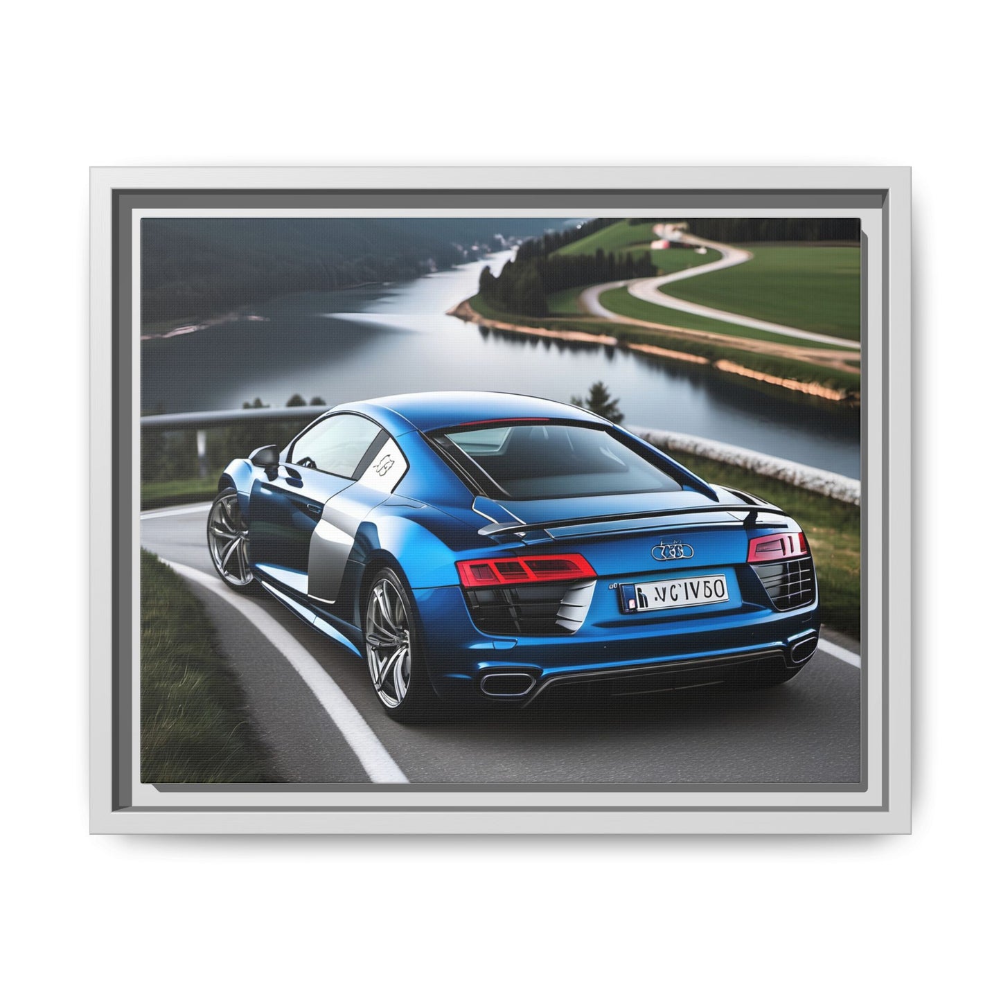 Magnifique toile audi r8-v10