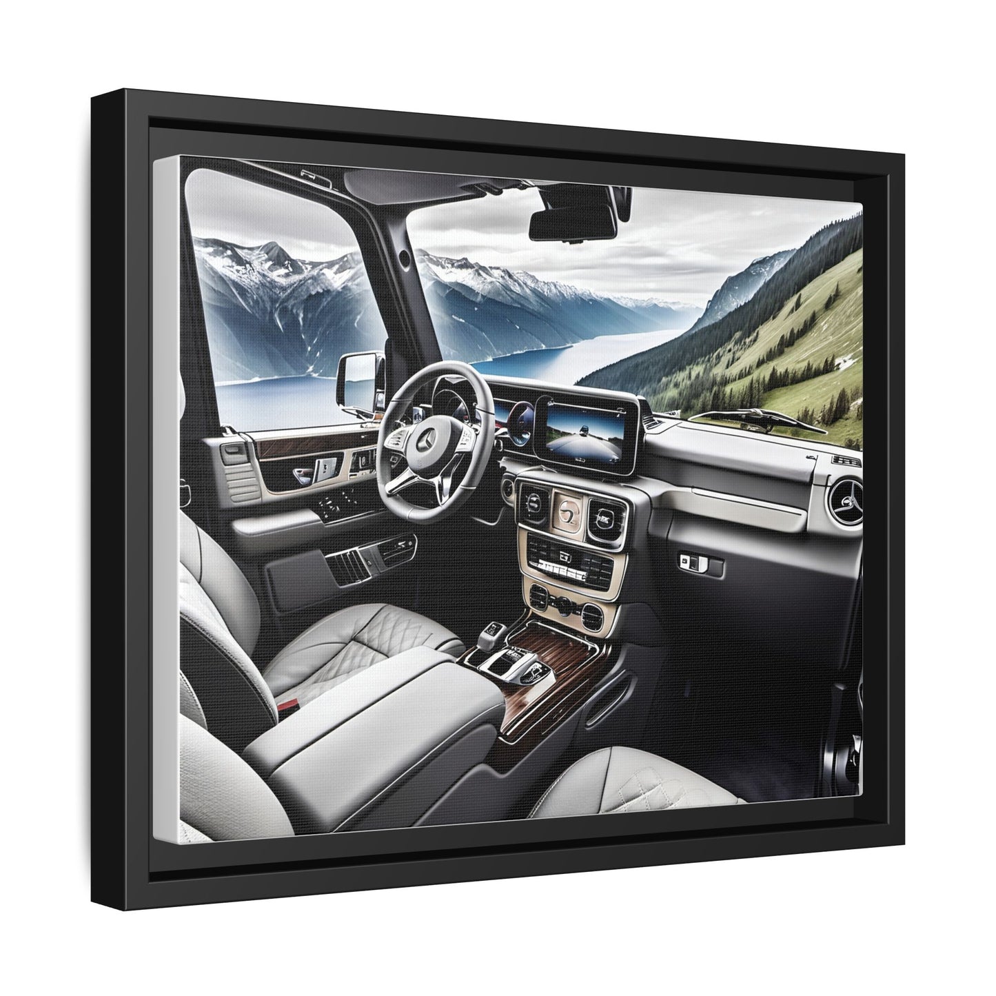 Magnifique toile, intérieur Mercedes Benz classe G