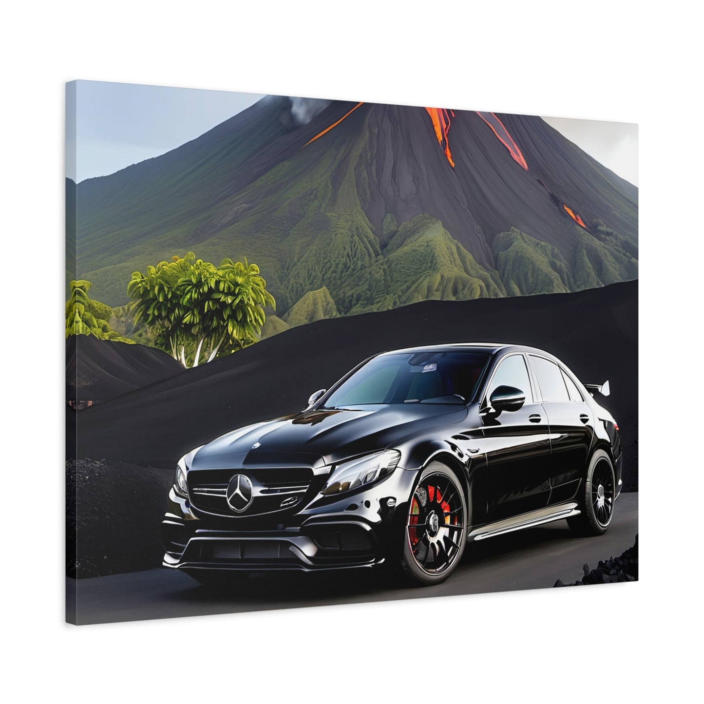 Décoration - Toile magnifique design de la Mercedes-AMG C63