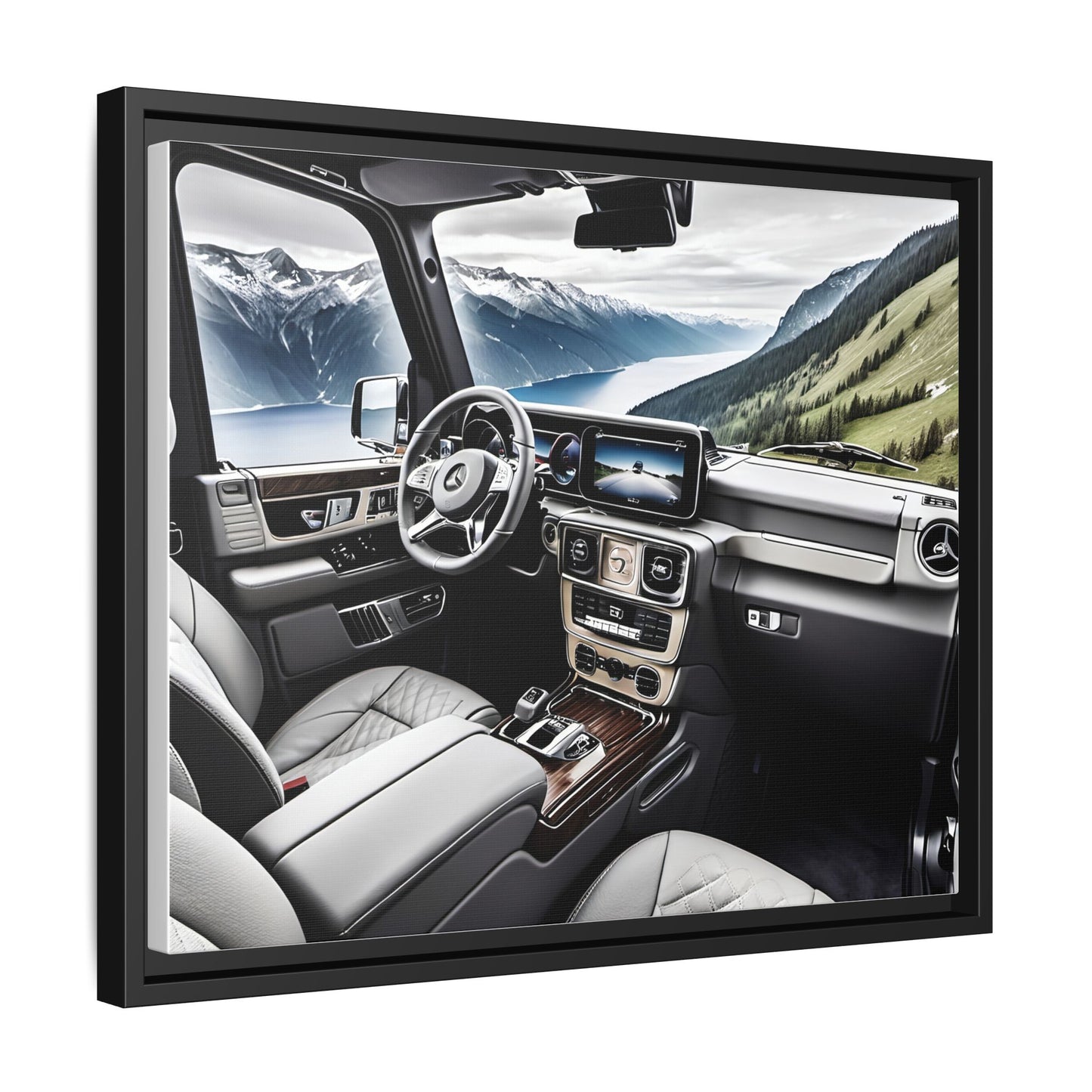 Magnifique toile, intérieur Mercedes Benz classe G