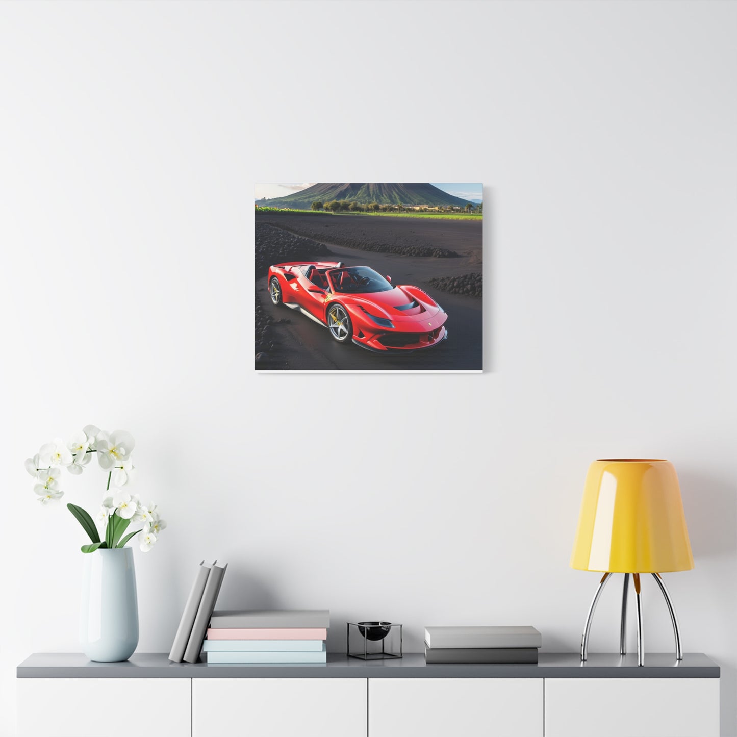 Décoration - Toile design de la Ferrari SF90 Spider