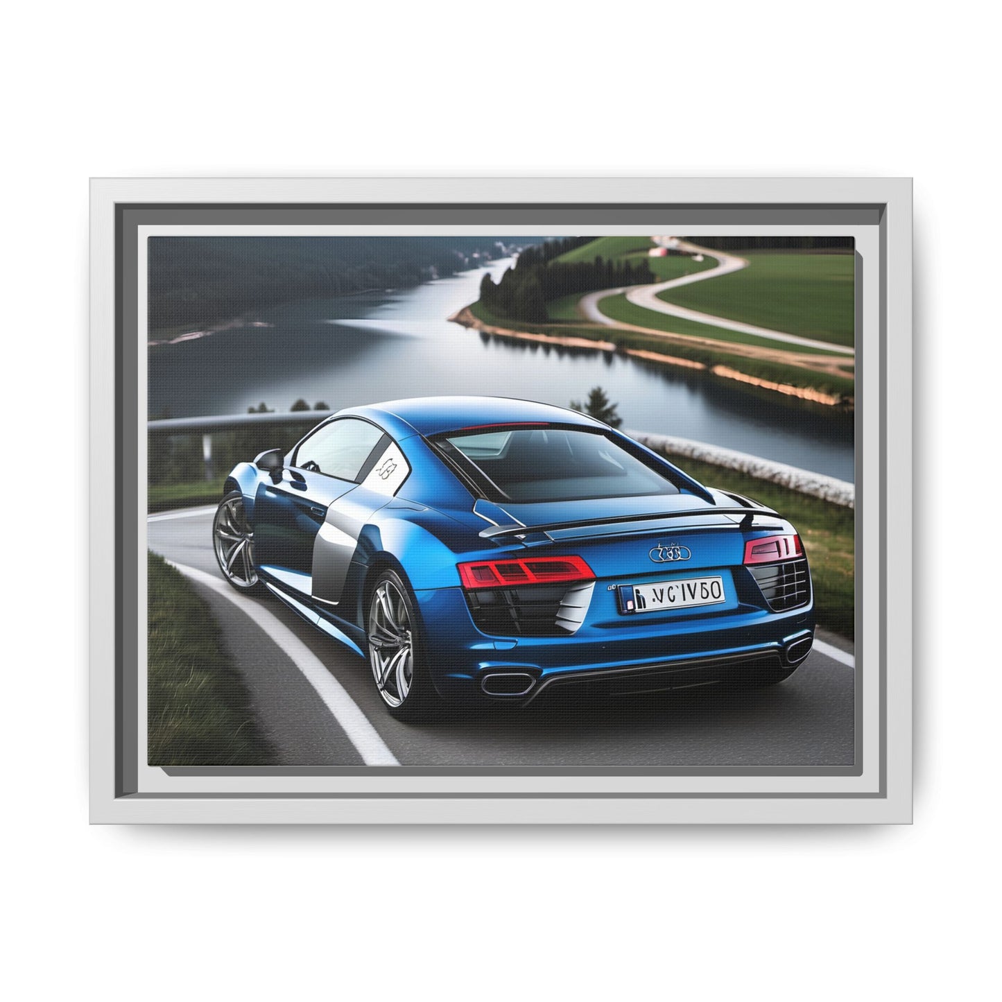 Magnifique toile audi r8-v10