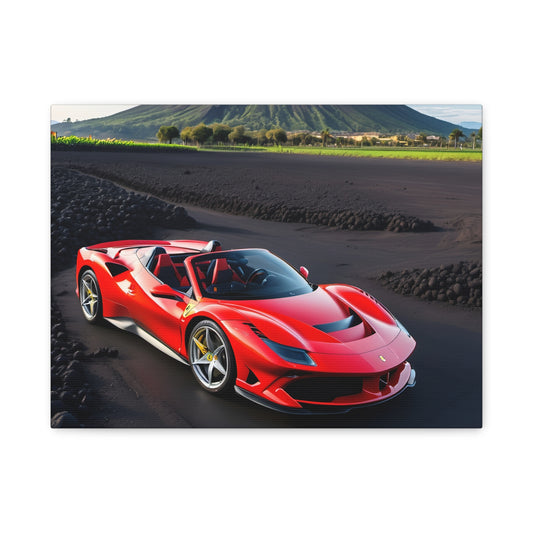 Décoration - Toile design de la Ferrari SF90 Spider