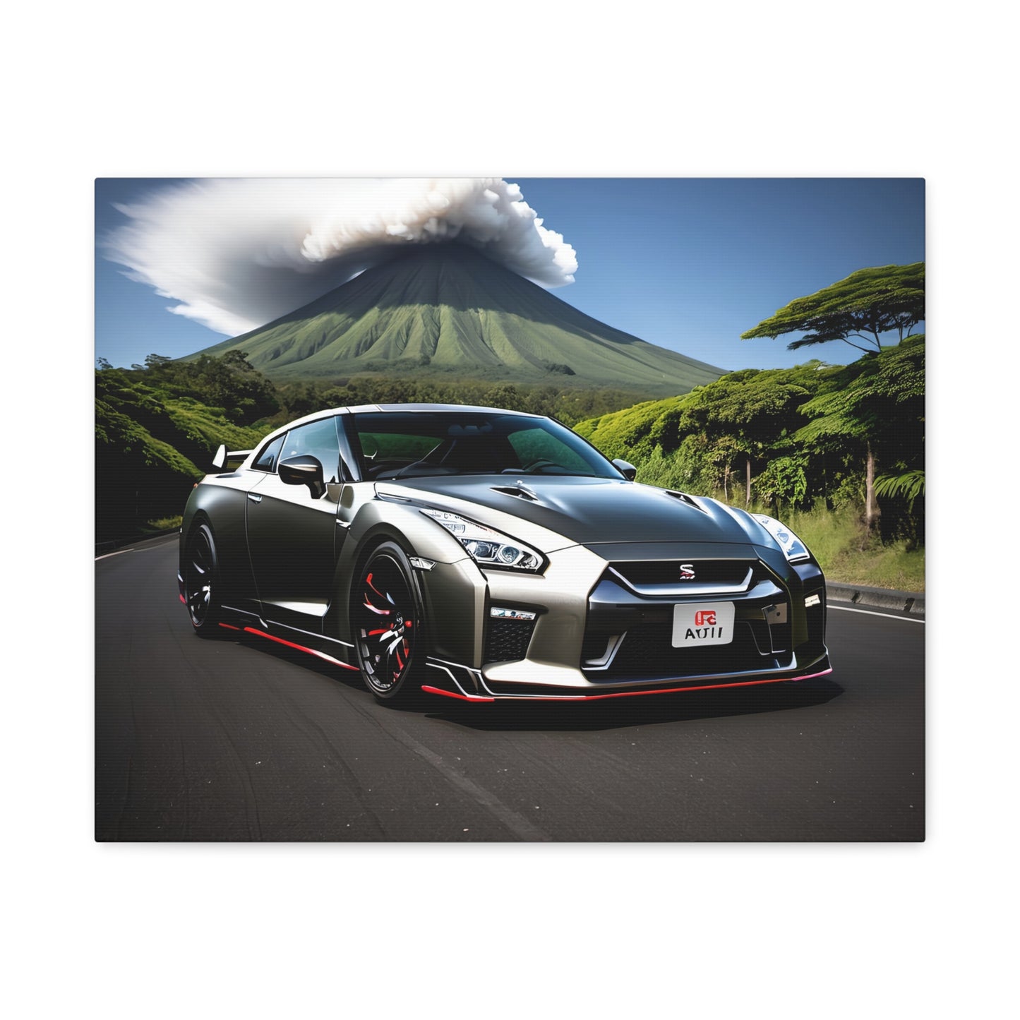 Décoration- Toile design de la Nissan GT-R R35