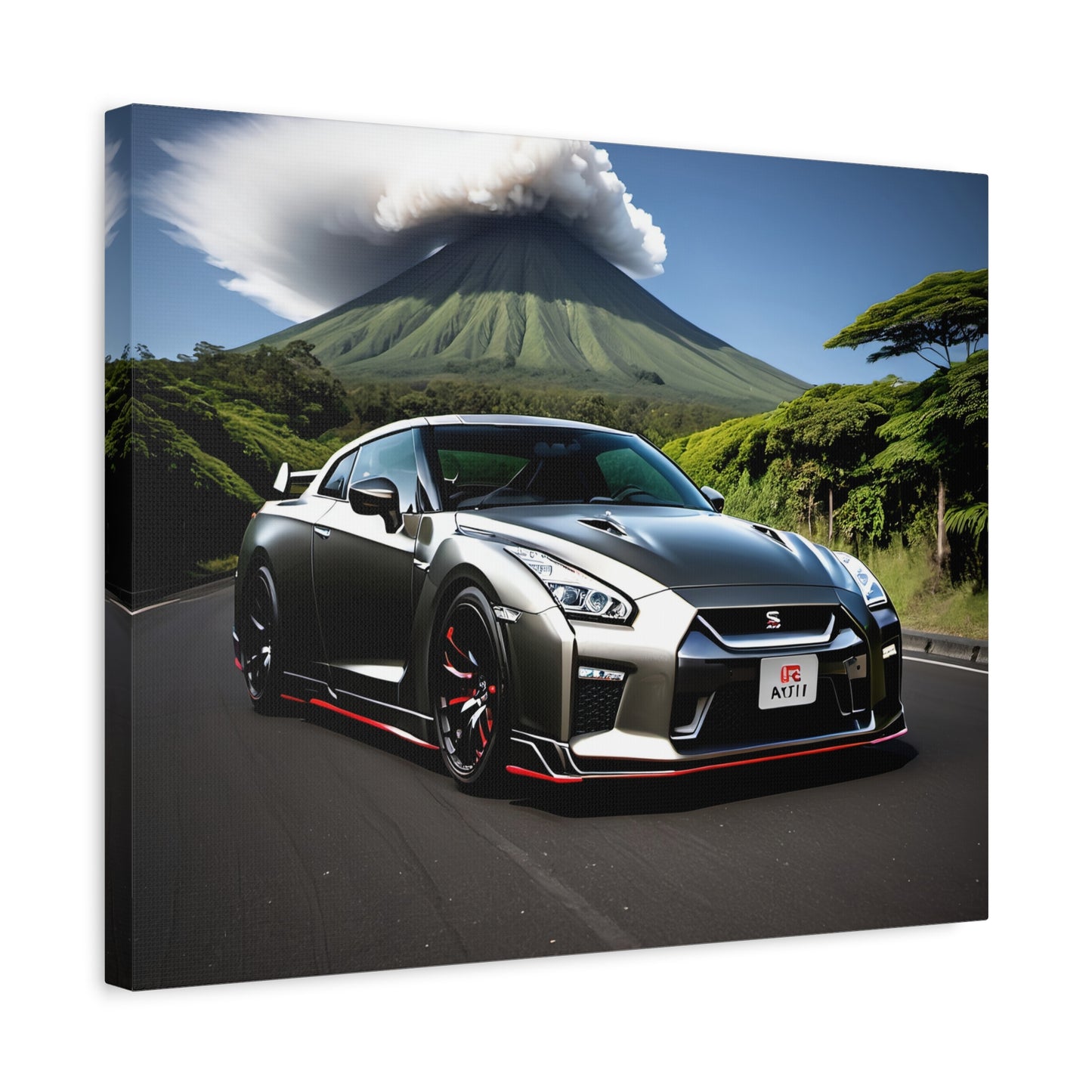 Décoration- Toile design de la Nissan GT-R R35