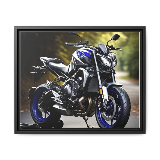 Magnifique toile inspirée d'une yamaha mt