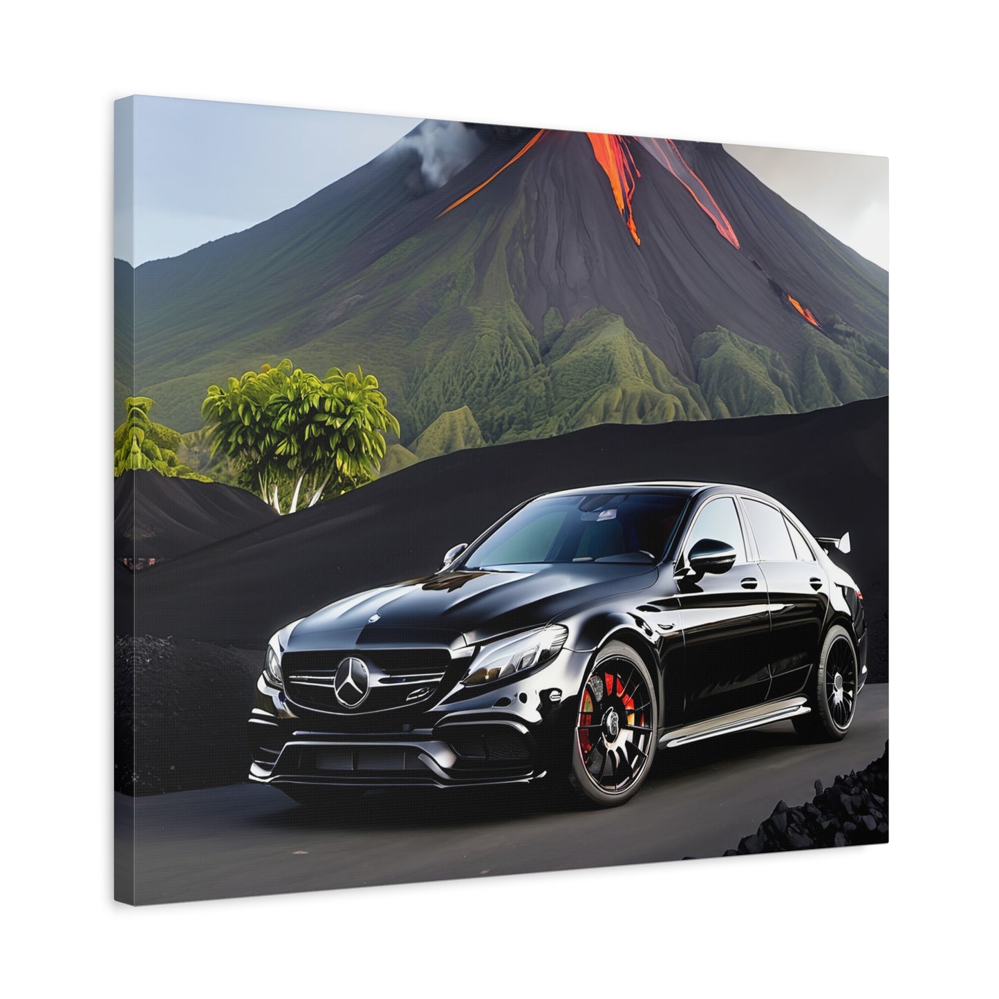 Décoration - Toile magnifique design de la Mercedes-AMG C63