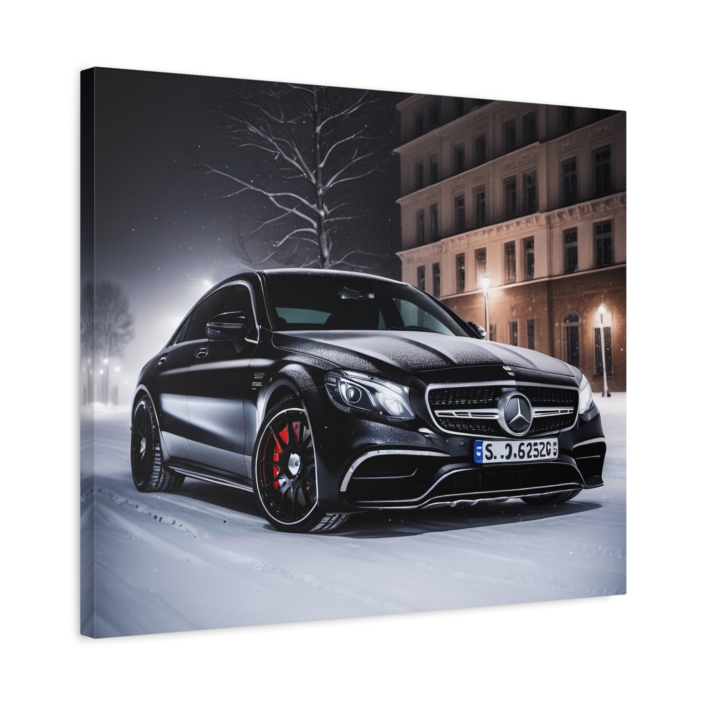 Décoration toile élégante – Design Mercedes AMG