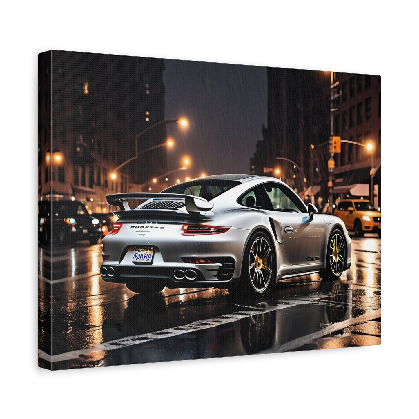 Décoration toile murale design de la Porsche 911 Turbo S