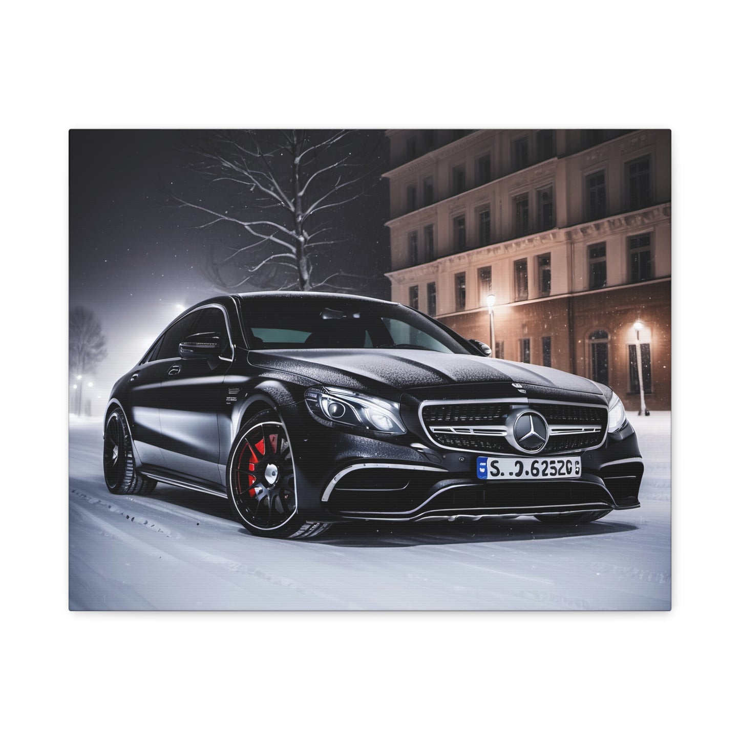 Décoration toile élégante – Design Mercedes AMG