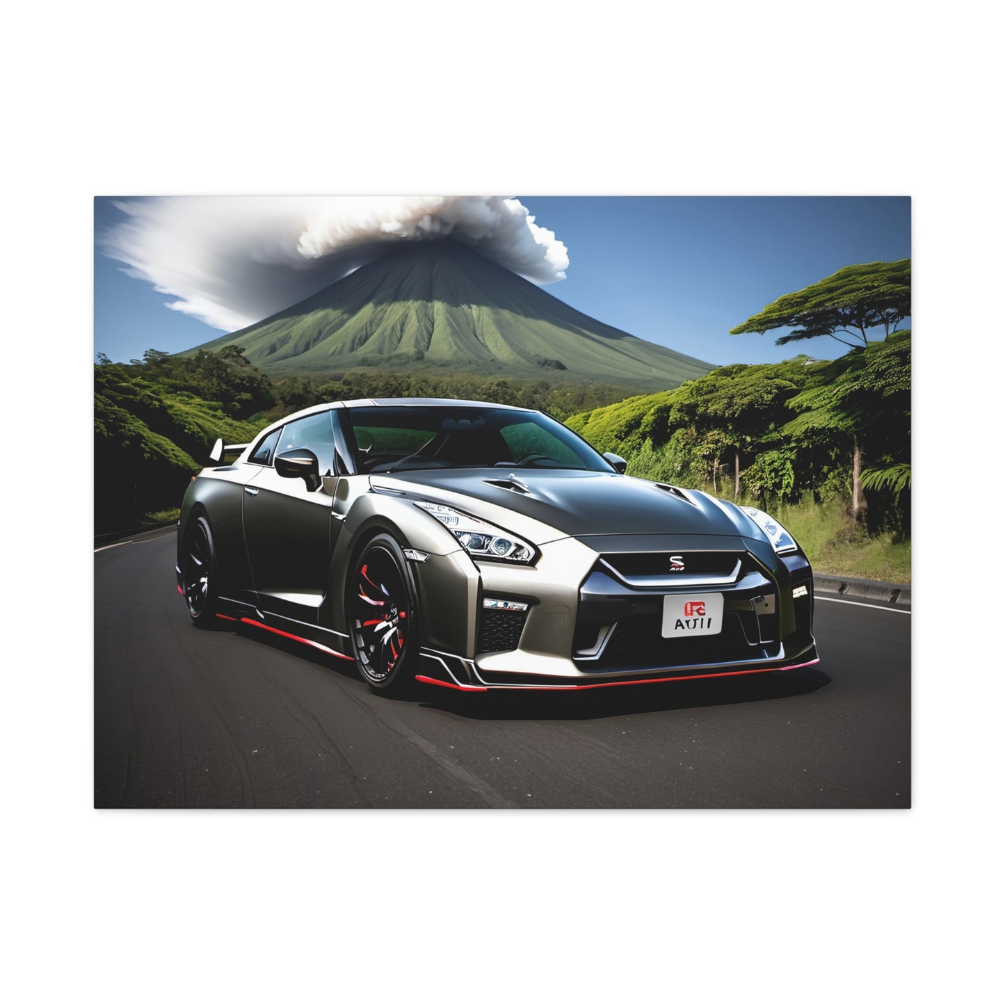 Décoration- Toile design de la Nissan GT-R R35