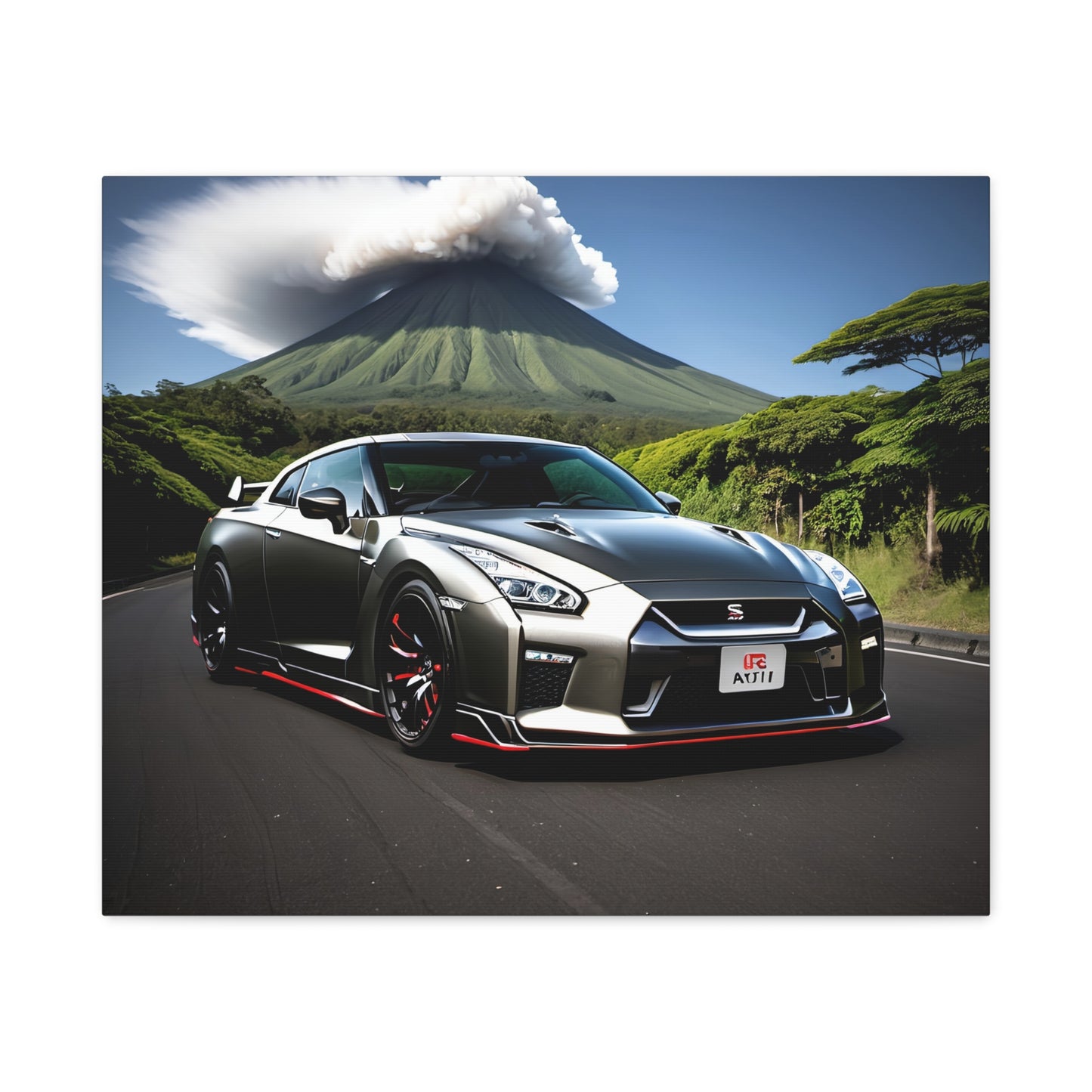 Décoration- Toile design de la Nissan GT-R R35